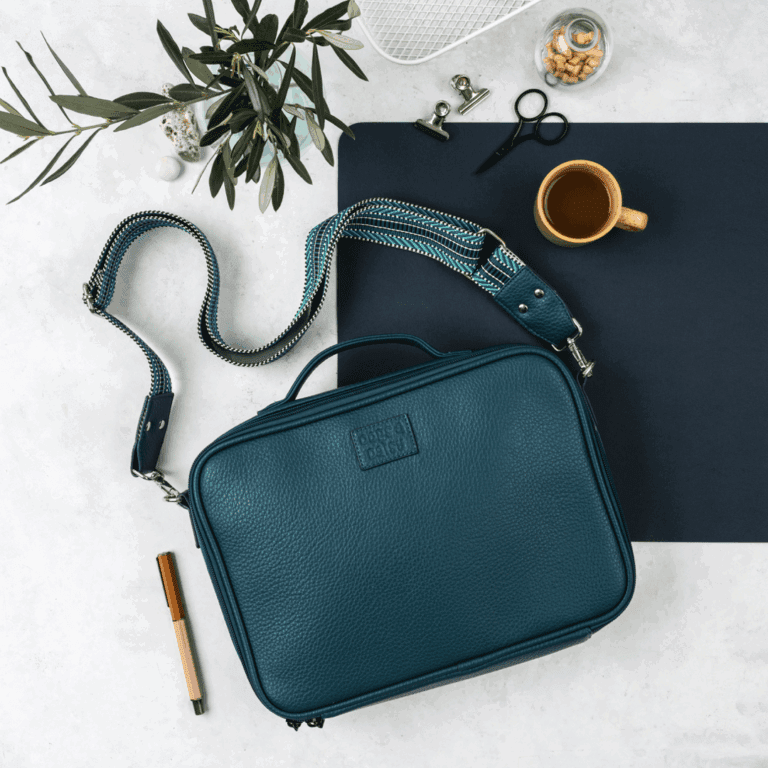 BAG-BLUE - Flat Lay