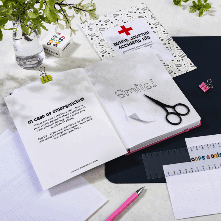 BUJO999 - Journal Accident Kit Lifestyle