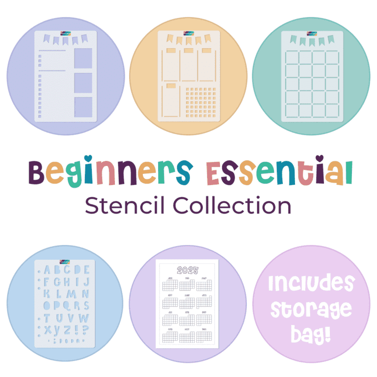 Beginners Essential Stencil Collection - ICON