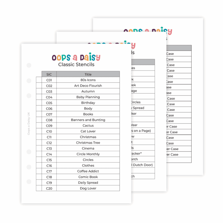 CHECKLISTS - Punched