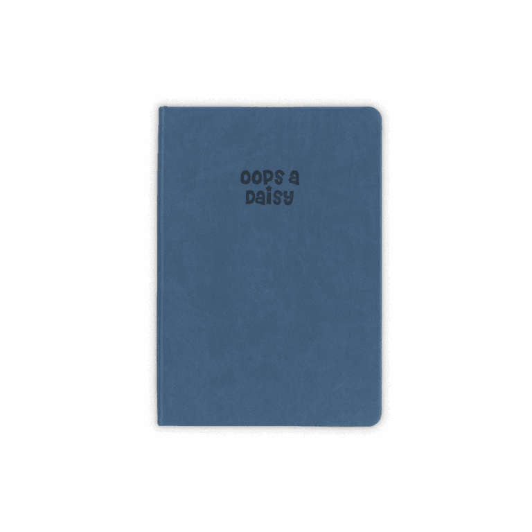 Essential Journals - Front - Blueberry A5 - TRANS