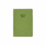 Essential Journals - Front - Pistachio A5 - TRANS