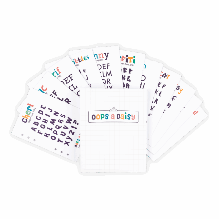 Font Stencil Complete Collection - ICON 1