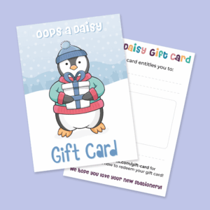 Oops a Daisy Gift Card (HUMBUG GIFT CARD)