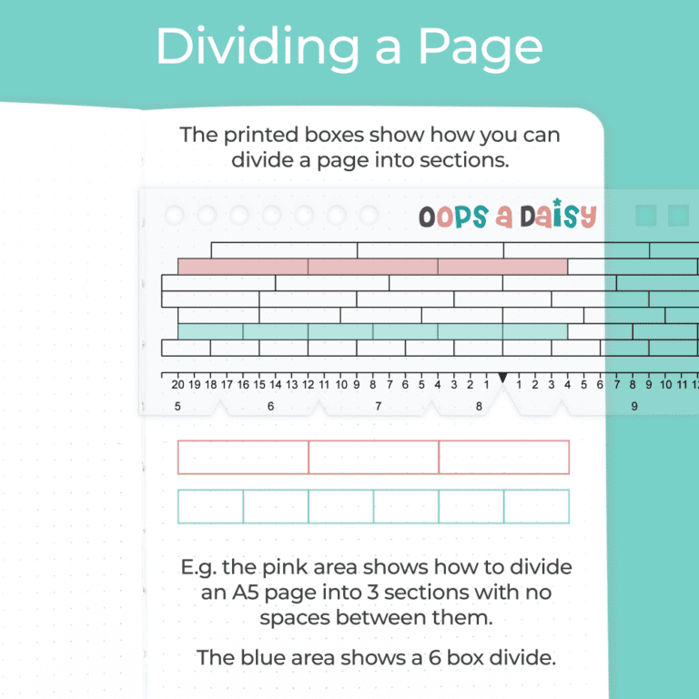 Grid Ruler NS - How To 6 - Dividing a Page