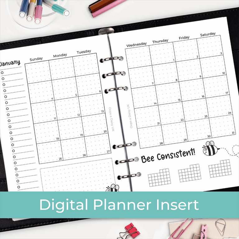 HI018-JAN-26-SUN-DIGI - Hybrid Planner Printables - ICON 1
