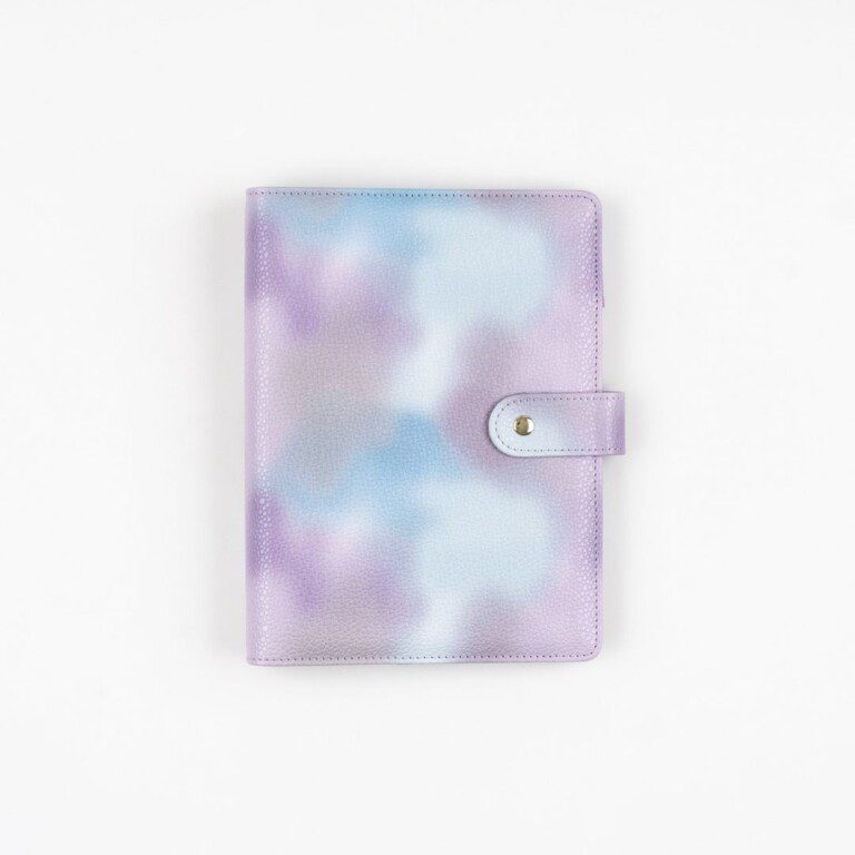 HPB006 - Hybrid Planner Binder Tie-Dye Purple - 1