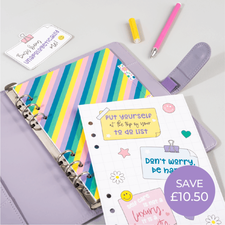 HYBUN-DWBH - Don't Worry Be Happy Planner Bundle ICON