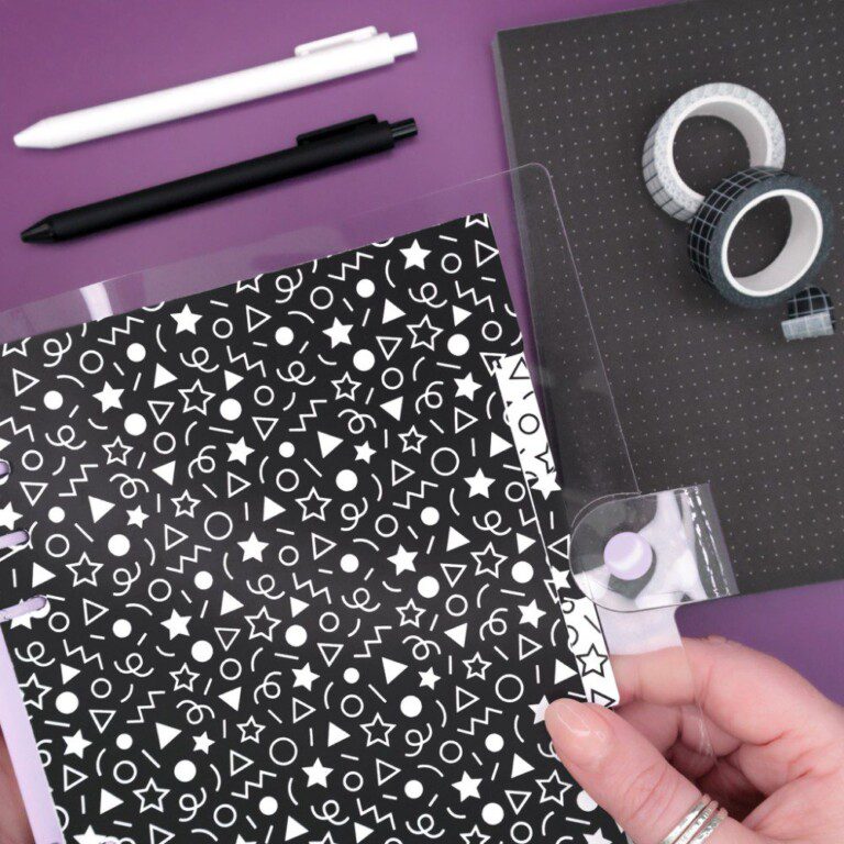 Hybrid Planner - Monochrome Tabs