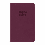 JA6-020 - Plum Red A6 - Front TRANS