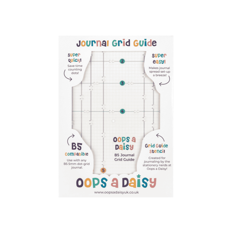 JGGB5 Grid Guide B5 Packaging - WHITE ICON