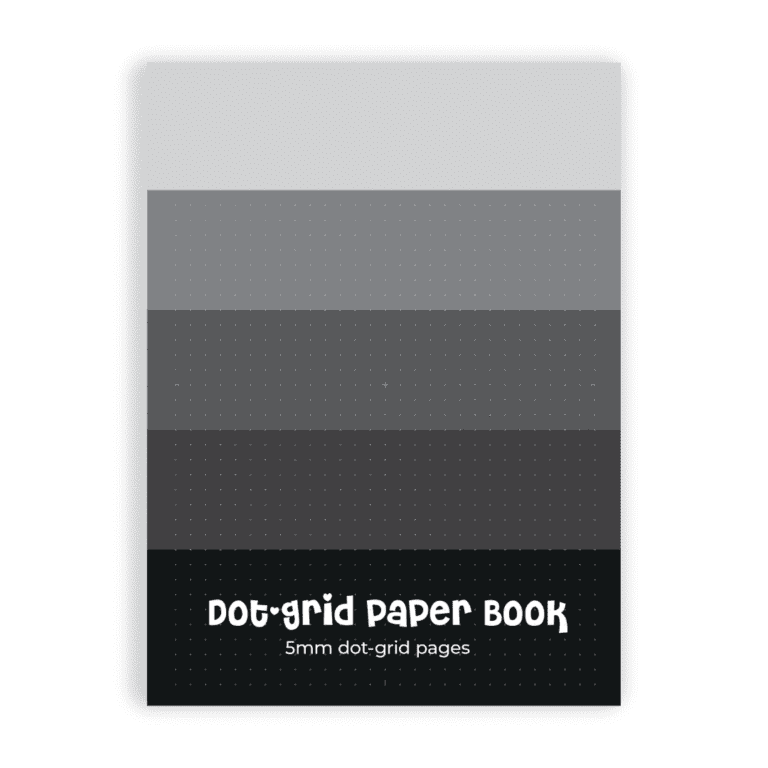 KDP DP001 Dot Grid Book - Black