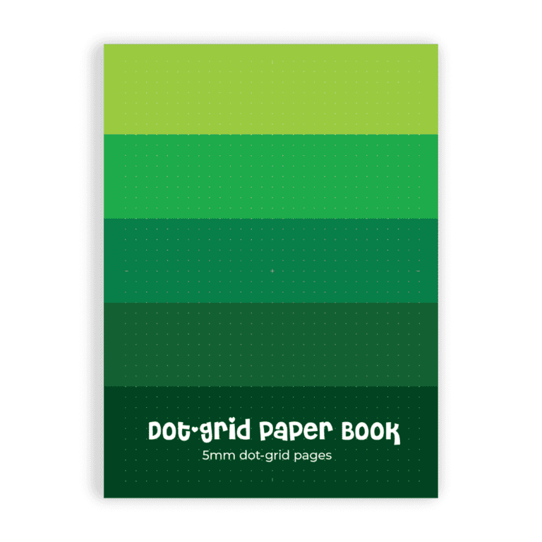 KDP DP003 Dot Grid Book - Green