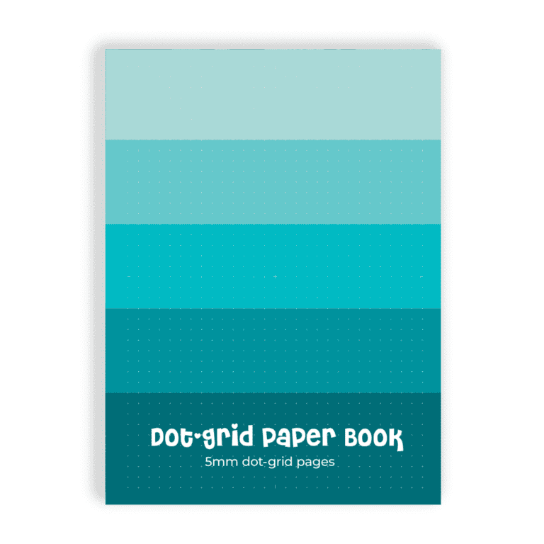 KDP DP004 Dot Grid Book - Teal