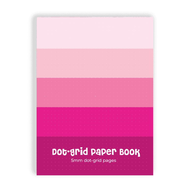 KDP DP007 Dot Grid Book - Pink