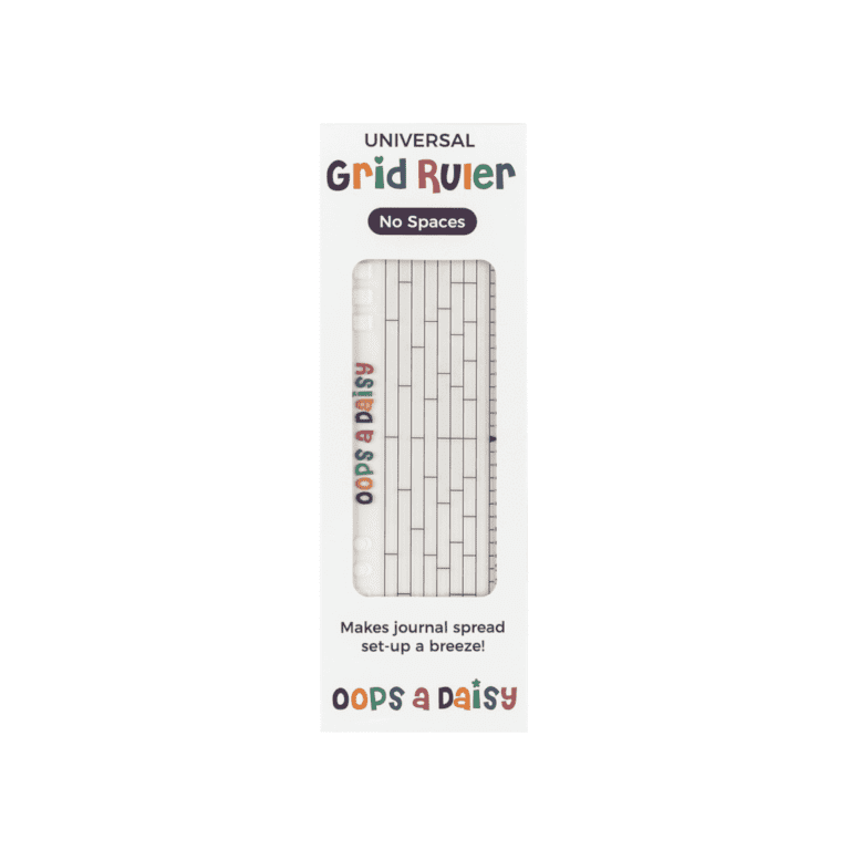 M13 Grid Ruler No Spaces Packaging - WHITE ICON