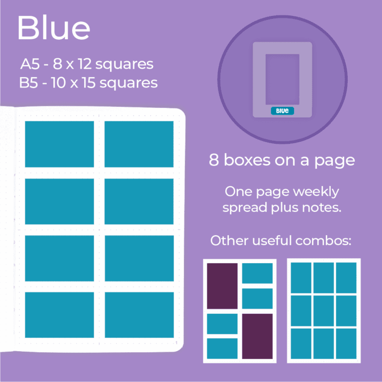 M21 M22 Rainbow Boxes - How To 5 - Blue