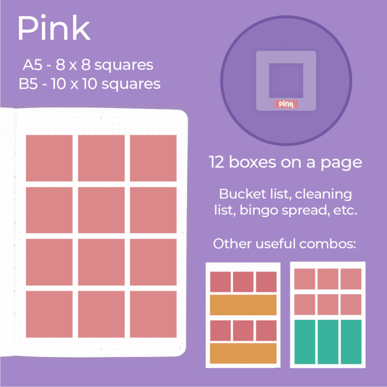 M21 M22 Rainbow Boxes - How To 6 - Pink