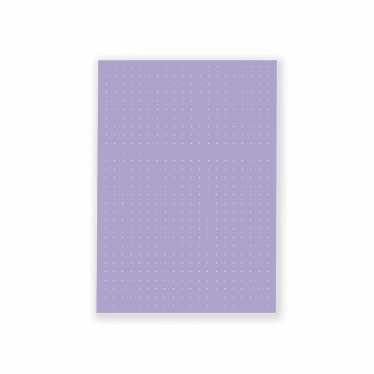NPA6-PURPLE - A6 Notepad - Purple - TRANS