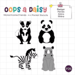 P26 Monochrome Friends - ICON 3