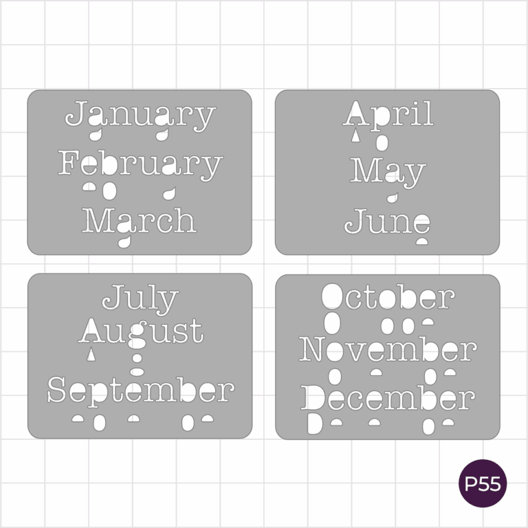 P55 Clacky Monthly Headers - ICON 2