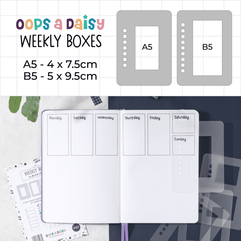 P57 Weekly Boxes - SIZE 2