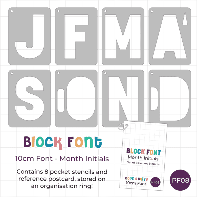 PF08 - Block 10cm Months - ICON 1