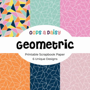 Geometric - Pattern Printables - Digital Download