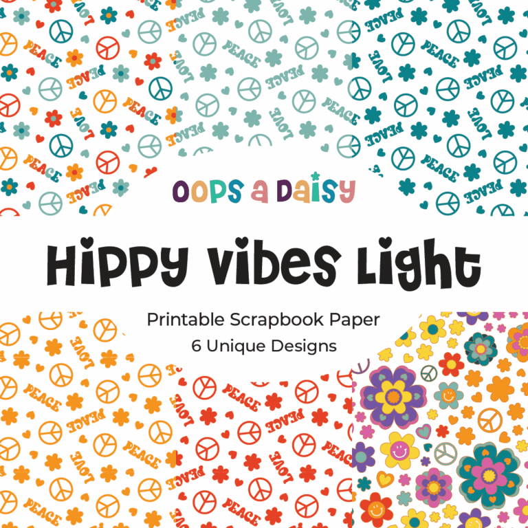PPD016 Hippy Vibes Light - Printables Icon