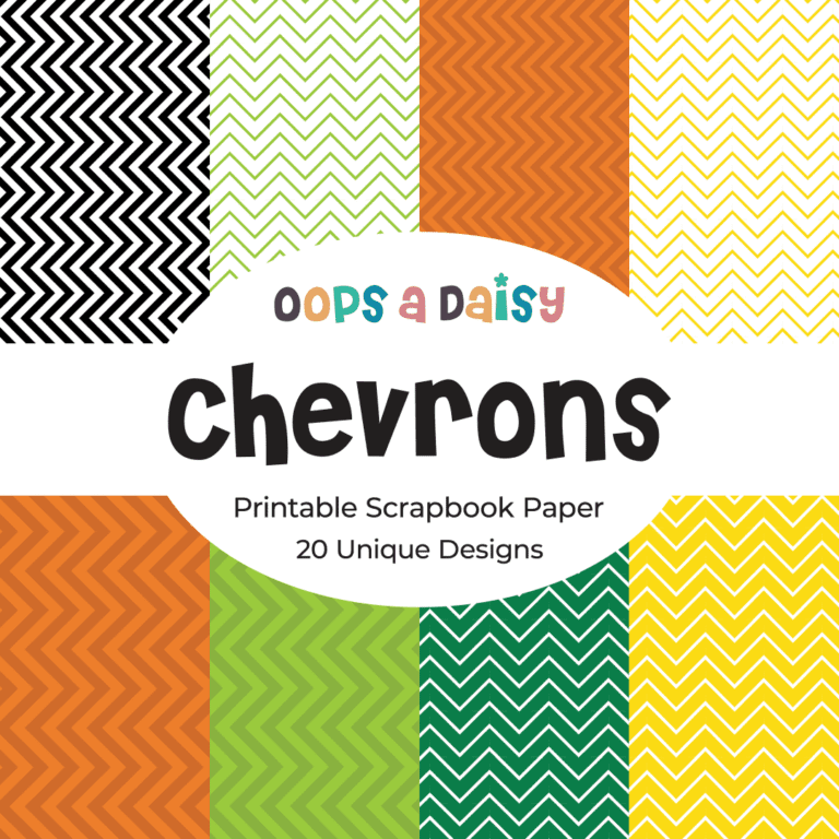 PPD02 - Capybara - Chevrons Printables Icon