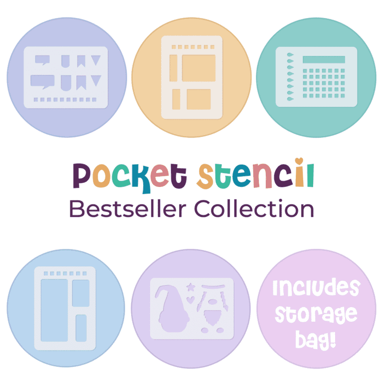 Pocket Stencil Bestseller Collection - ICON