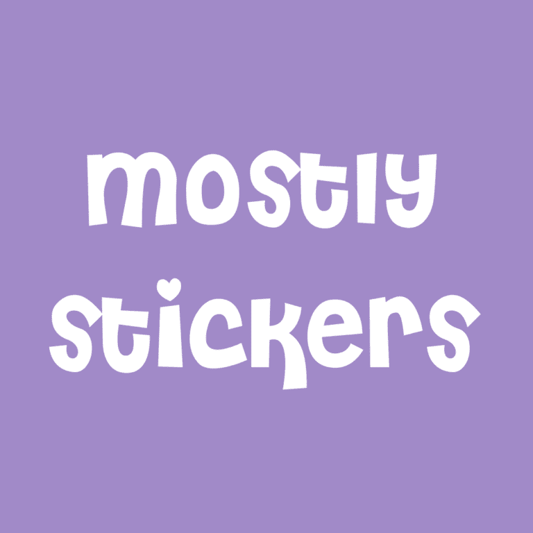 Purple Box - Stickers