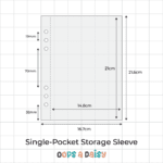 Single Pocket Storage Sleeve – ICON