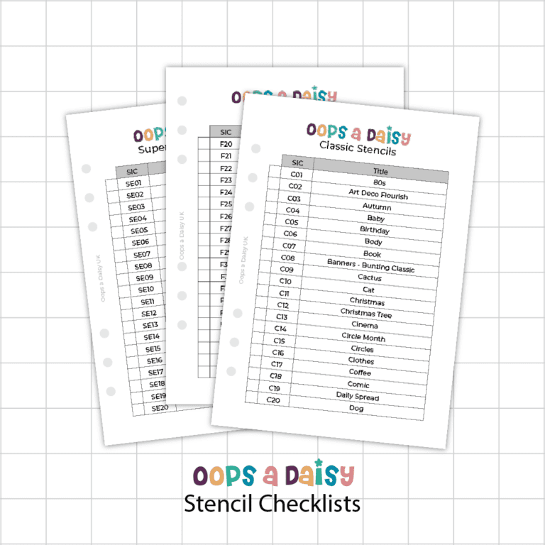Stencil Checklist - Complete