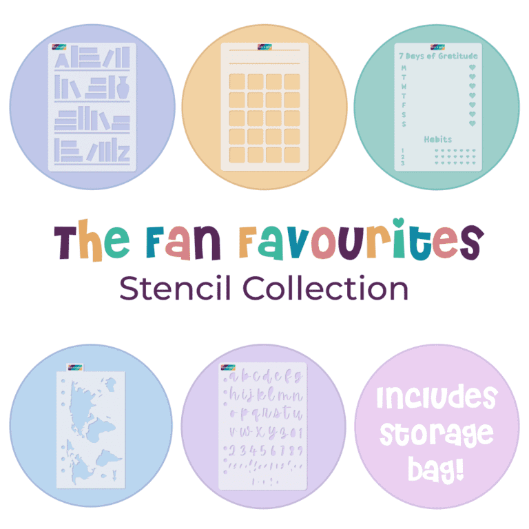 The Fan Favourites Stencil Collection - ICON