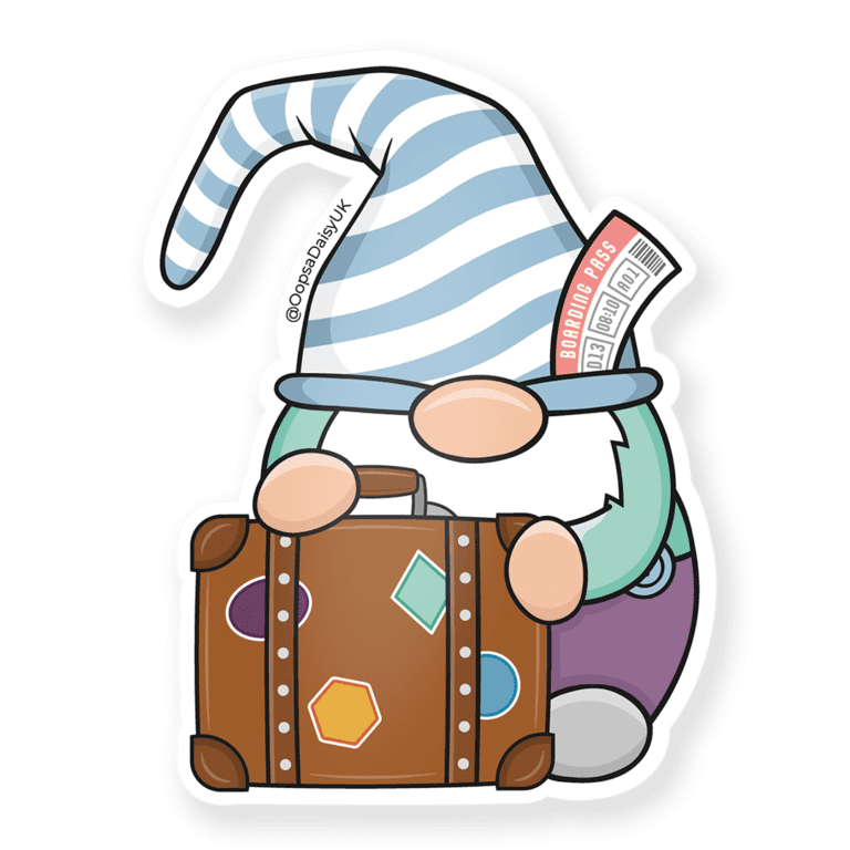 VIN022 Baggage Gonk - Vinyl Sticker - ICON