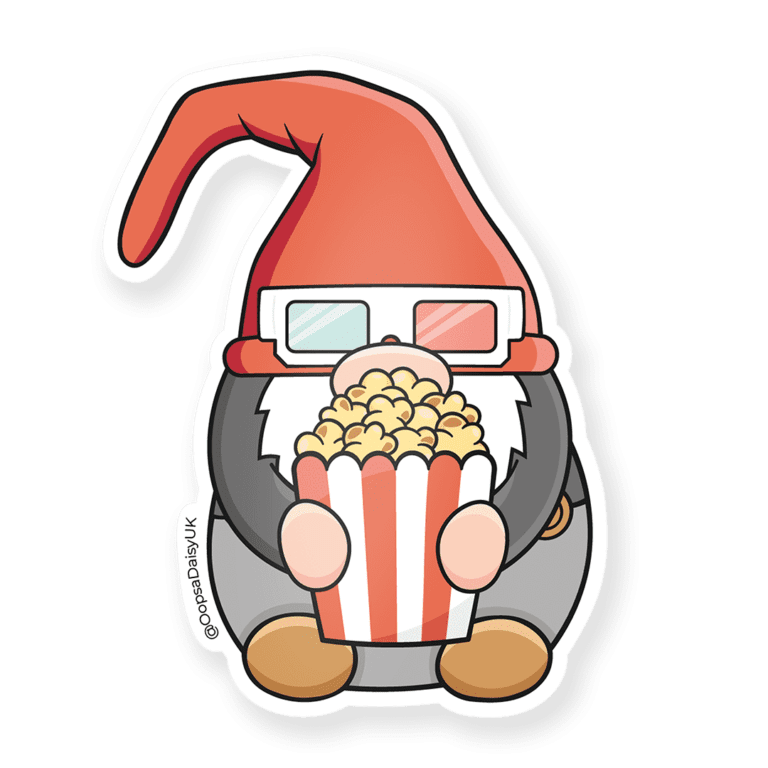 VIN024 Spielberg Movie Gonk - Vinyl Sticker - ICON