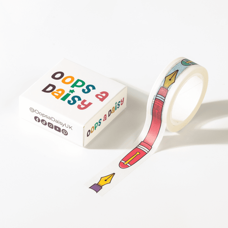 W175 - Fountain Pens Washi Tape 1