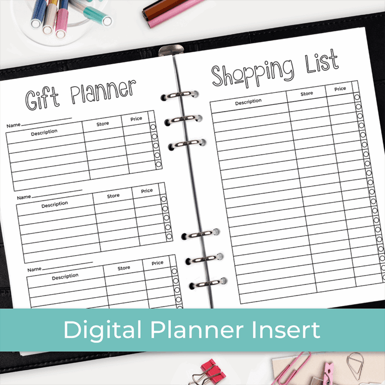 XDIG-HI016 - Hybrid Planner Inserts - Christmas - ICON